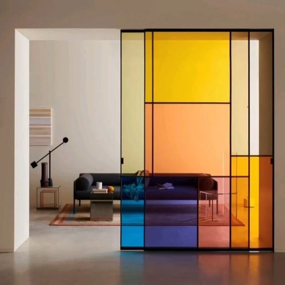 ianiko - Interior Decor Trends 2021 Colored Glass Screens