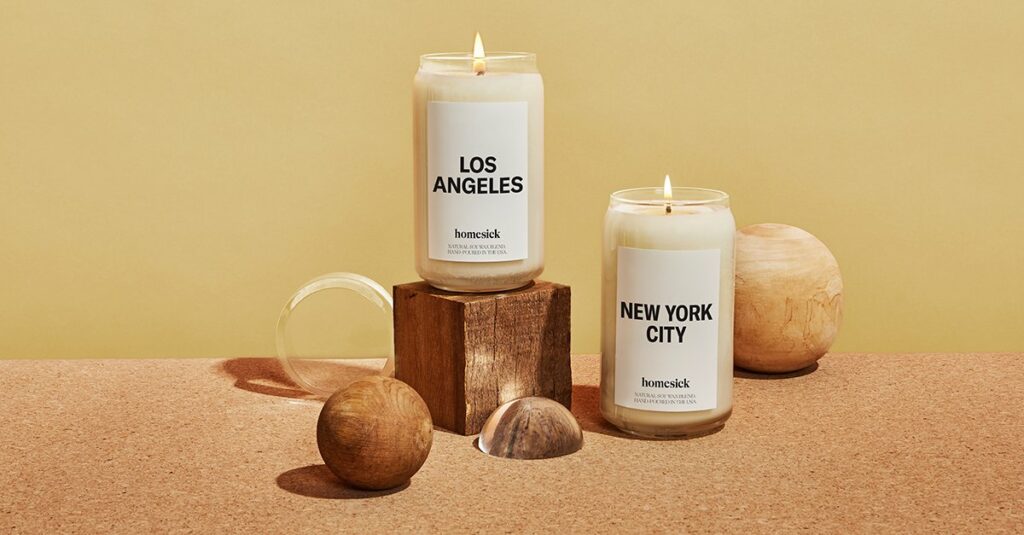 Non-Toxic Scented Candle Brands - Homesick