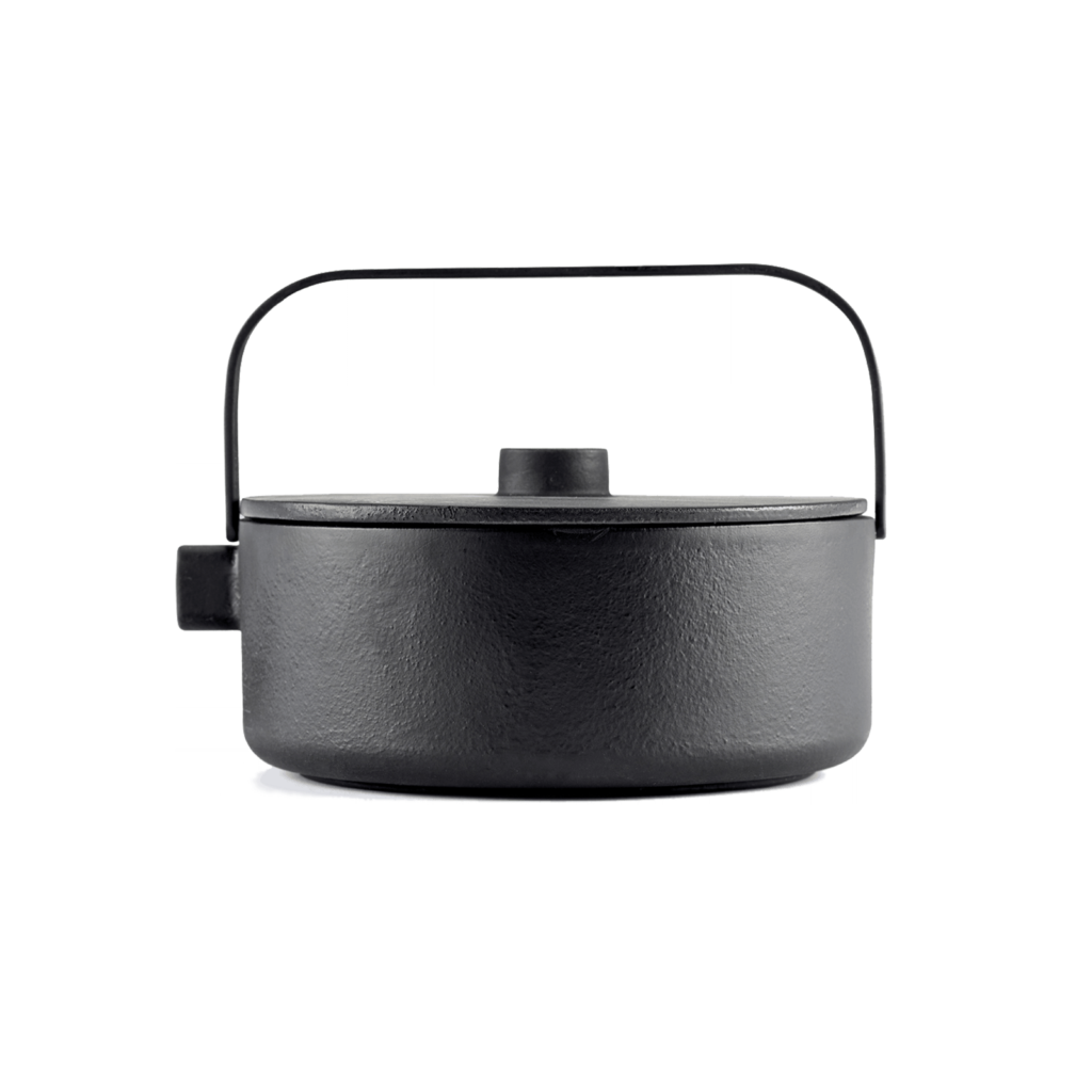 Minimalist Teapots & Kettles To Buy In 2021 - Serax Collage Cast-Iron Teapot