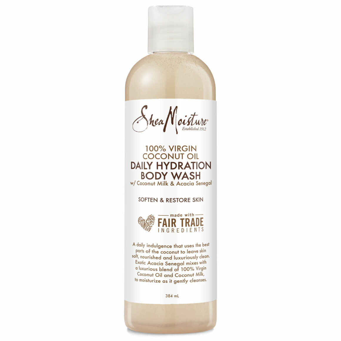 The Best All-Natural Body Washes - Shea Moisture 100% Virgin Coconut Oil Daily Hydration Body Wash