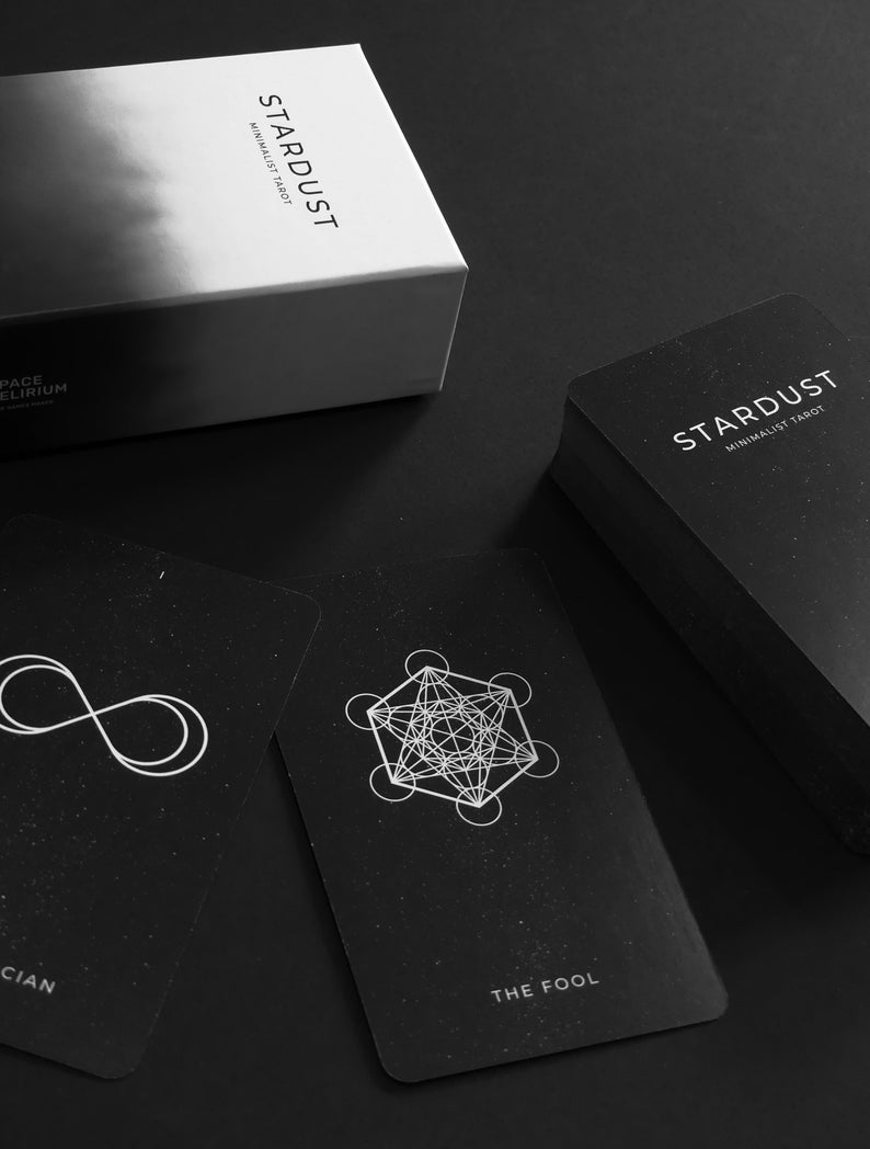 Minimalist Tarot Cards - STARDUST Minimalist Tarot