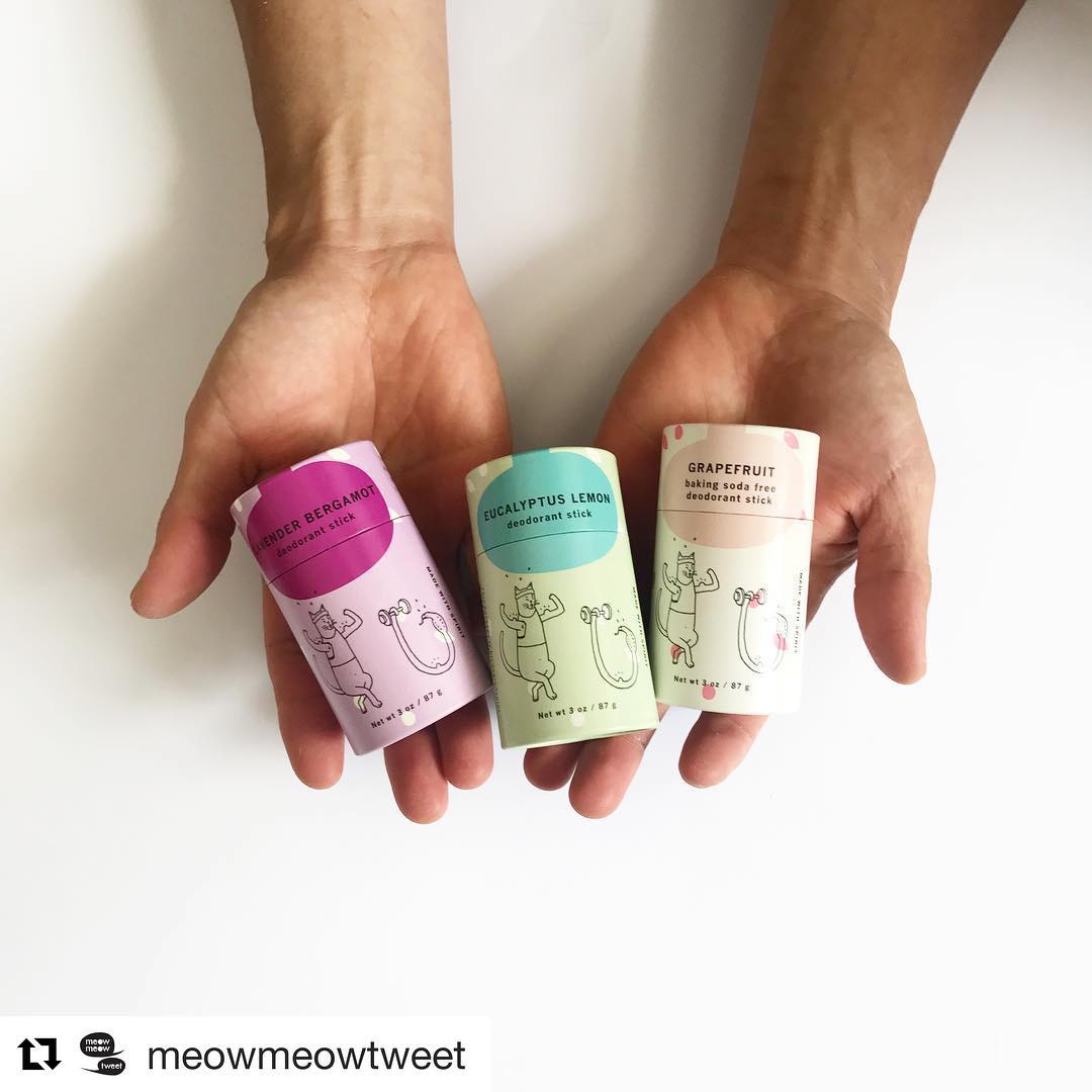 The Best All-Natural and Organic Deodorants - Meow Meow Tweet