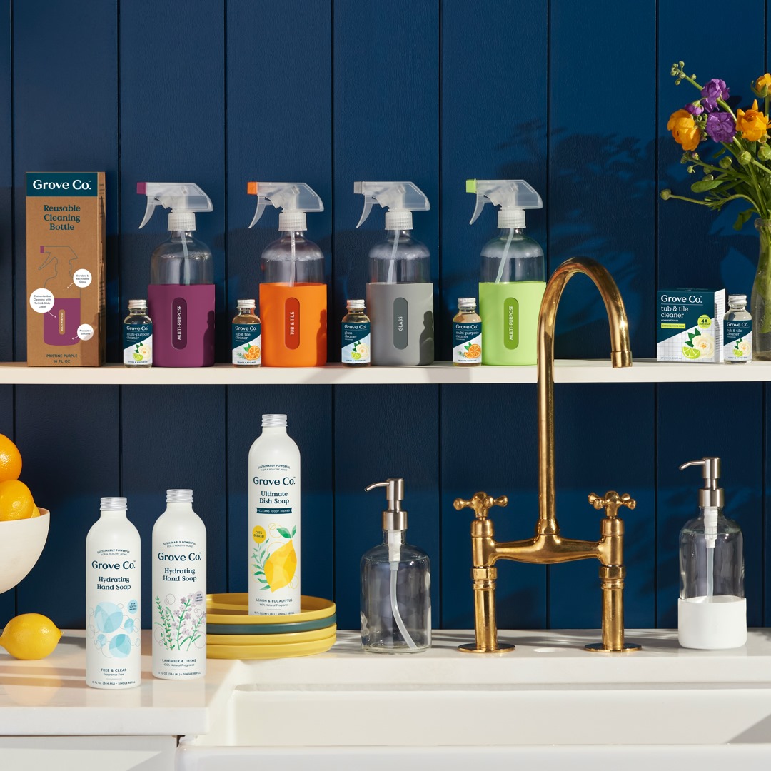 The Only List of Non-Toxic Cleaning Products You Need - Grove